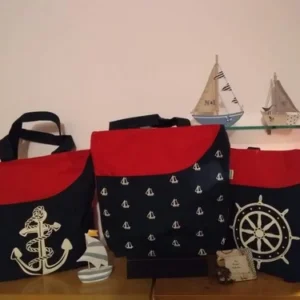 Handmade Customizable Cotton Canvas Beach Bag