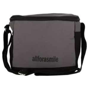 Handmade Plain Grey Cotton Canvas Lunch Bag