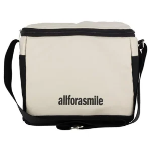 Handmade Plain Beige Cotton Canvas Lunch Bag