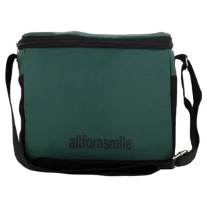 Dark Green Cotton Canvas Lunch Bag