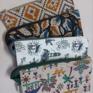 Handmade Five Pocket Cotton Canvas Organiser Bag